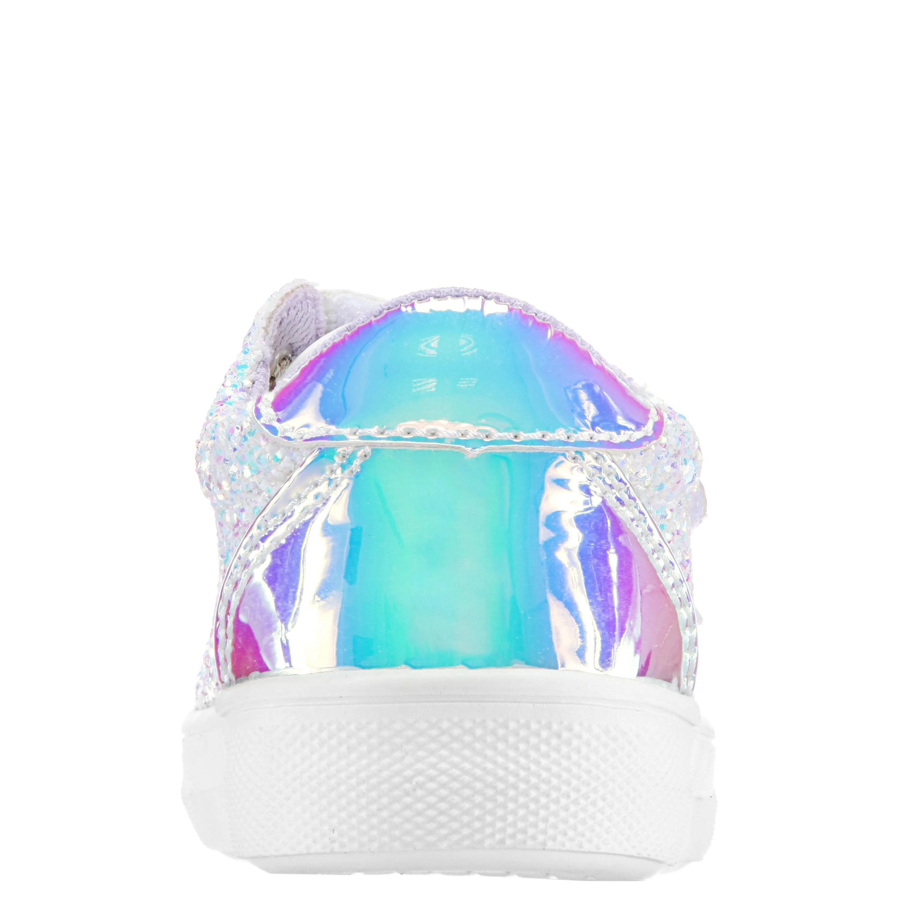 GIZELLA-TODDLER-WHITE CHUNKY GLITTER