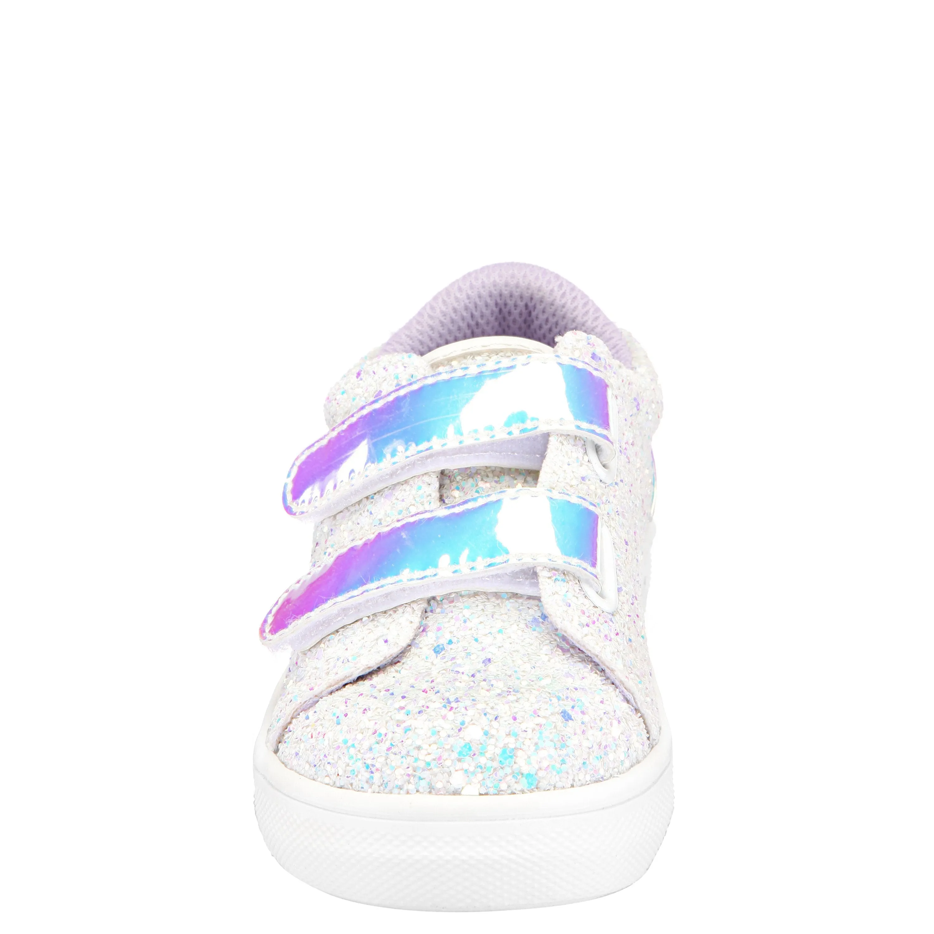 GIZELLA-TODDLER-WHITE CHUNKY GLITTER