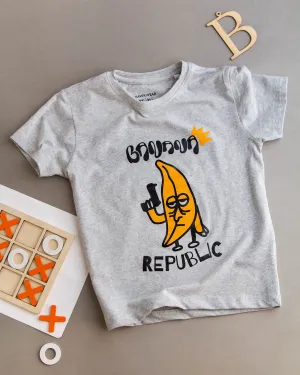GRAY BOYS T-SHIRT - TINUS