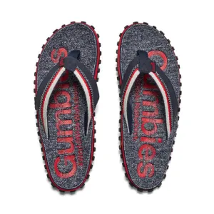 Gumbies CAIRNS Mens Flip Flop Red