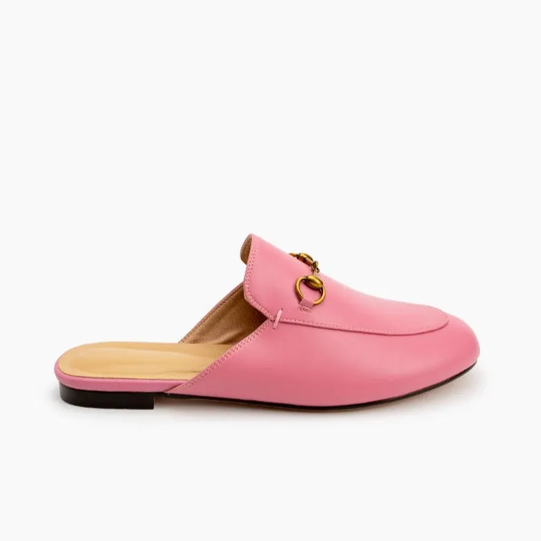 Handmade Slide Slip On Flat Mules