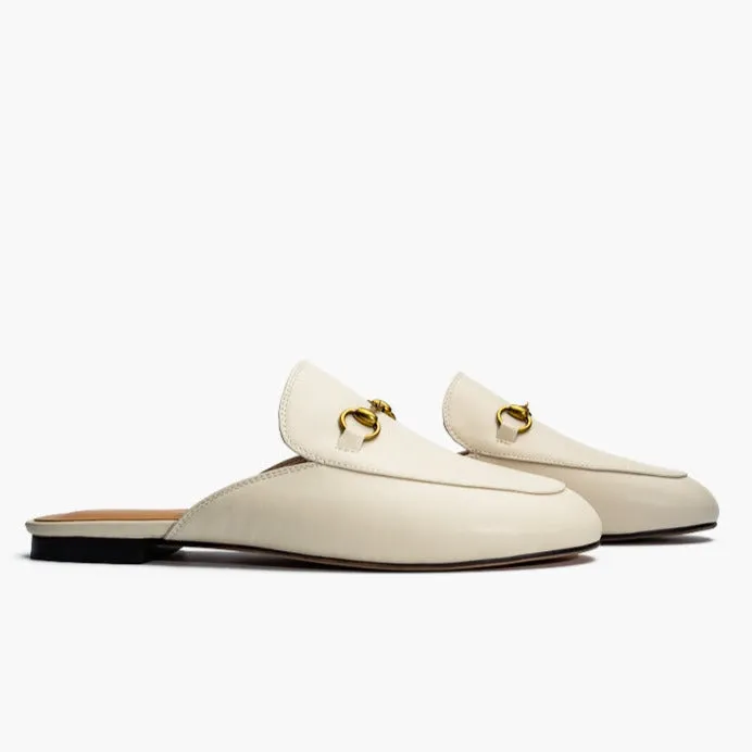 Handmade Slide Slip On Flat Mules