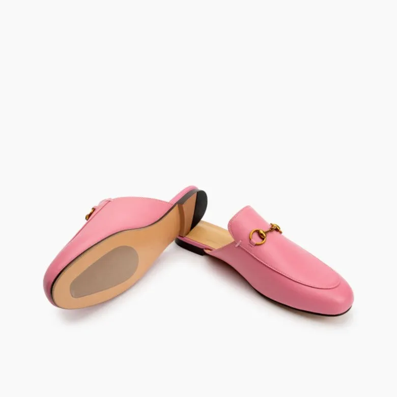 Handmade Slide Slip On Flat Mules