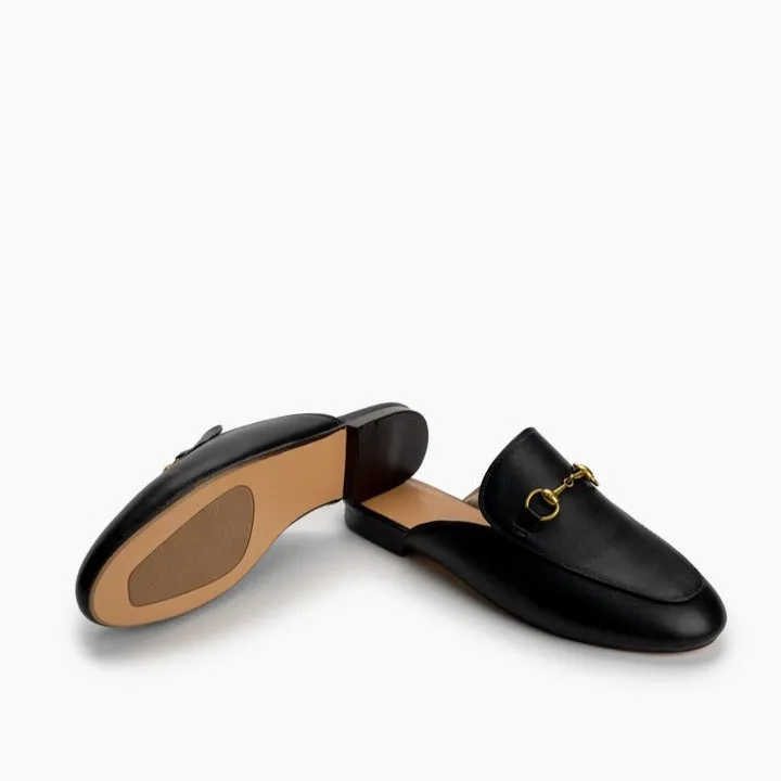 Handmade Slide Slip On Flat Mules