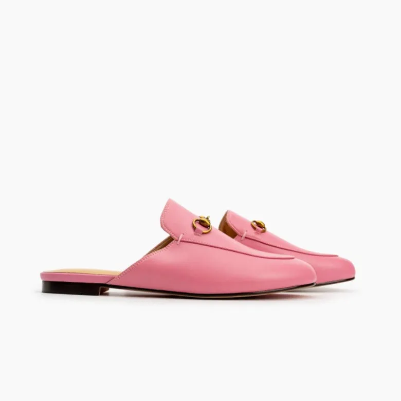 Handmade Slide Slip On Flat Mules