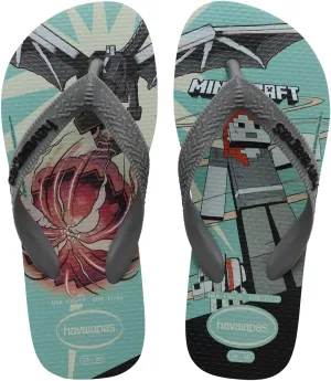 Havaianas Boy's Top Minecraft (Toddler/Little Kid/Big Kid)