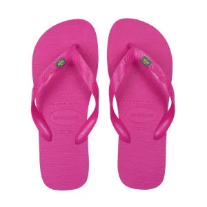 Havaianas Brasil Flip Flops Pink Electric