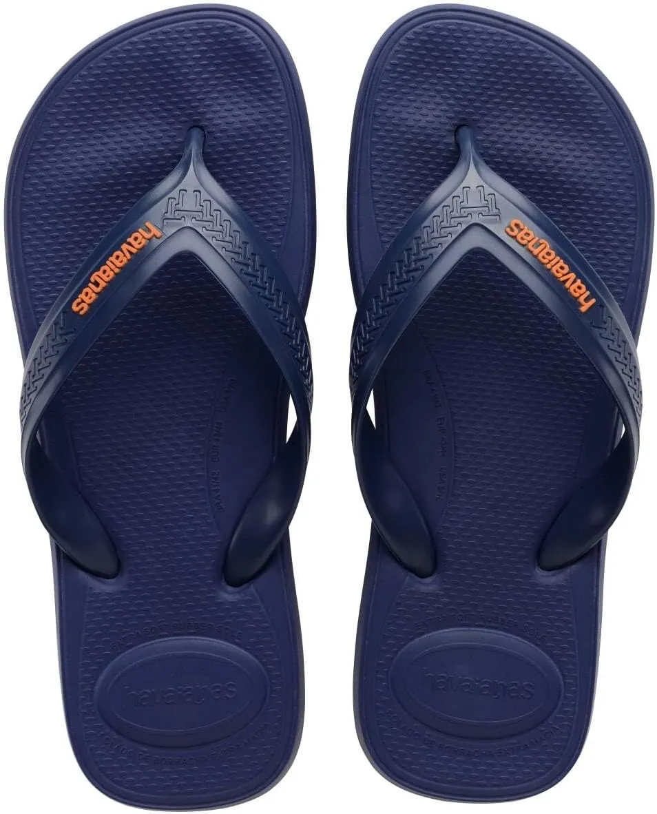 Havaianas for Men - Top Max Comfort Flip Flops, Navy Blue, 13