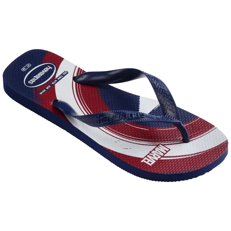 Havaianas Kids Top Marvel Logomania Navy Blue