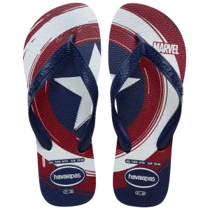 Havaianas Kids Top Marvel Logomania Navy Blue