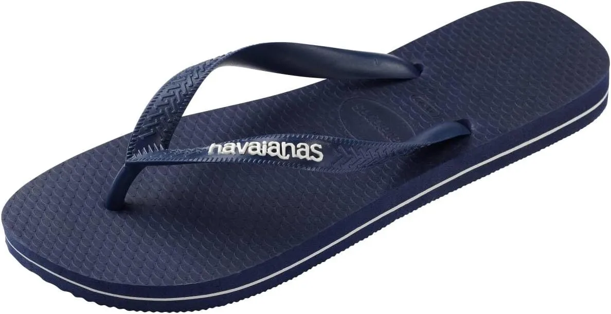 Havaianas Men's Top Rubber Logo Filete Sandal Flip-Flop