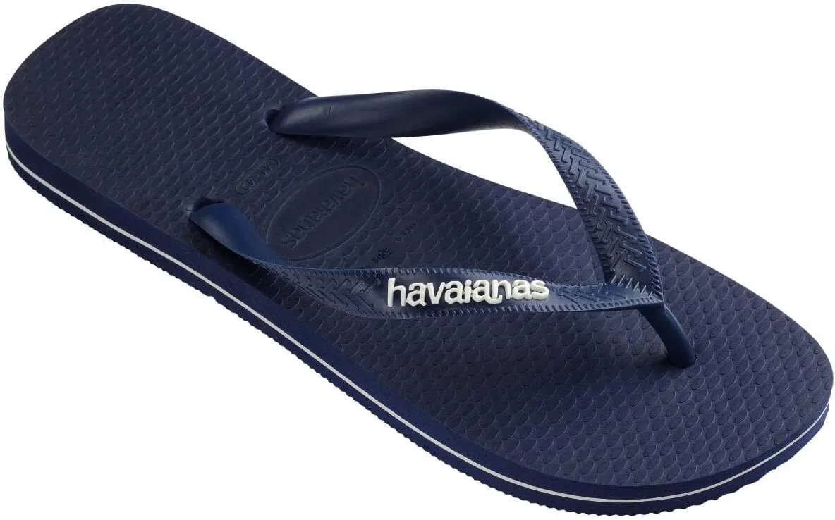 Havaianas Men's Top Rubber Logo Filete Sandal Flip-Flop