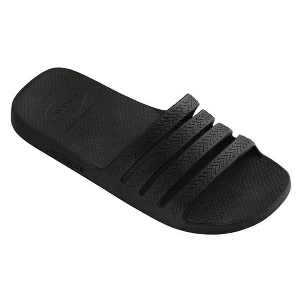 HAVAIANAS SLIDE STRADI - BLACK