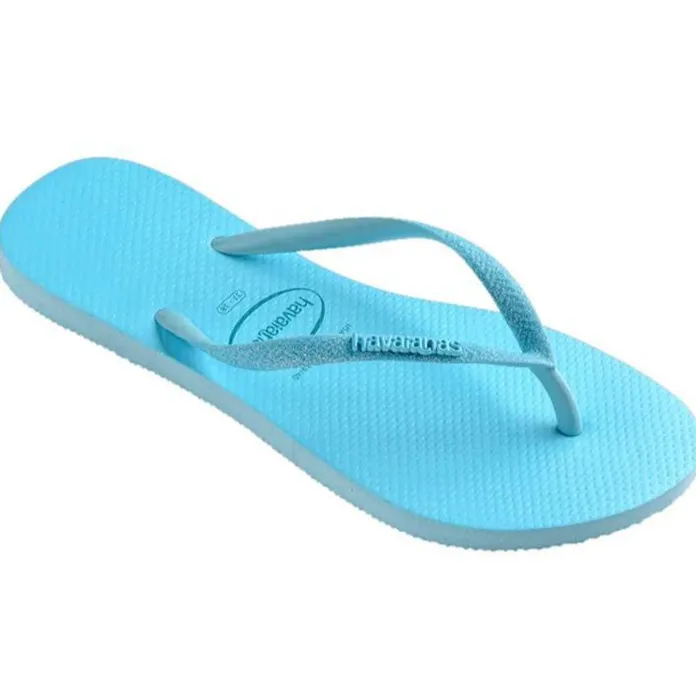 Havaianas Slim Glitter Neon Bluee