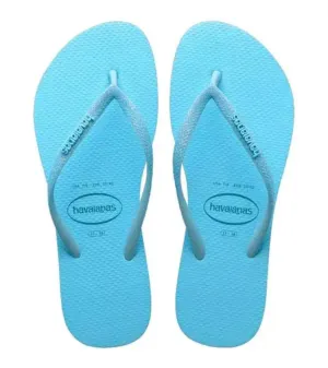 Havaianas Slim Glitter Neon Bluee