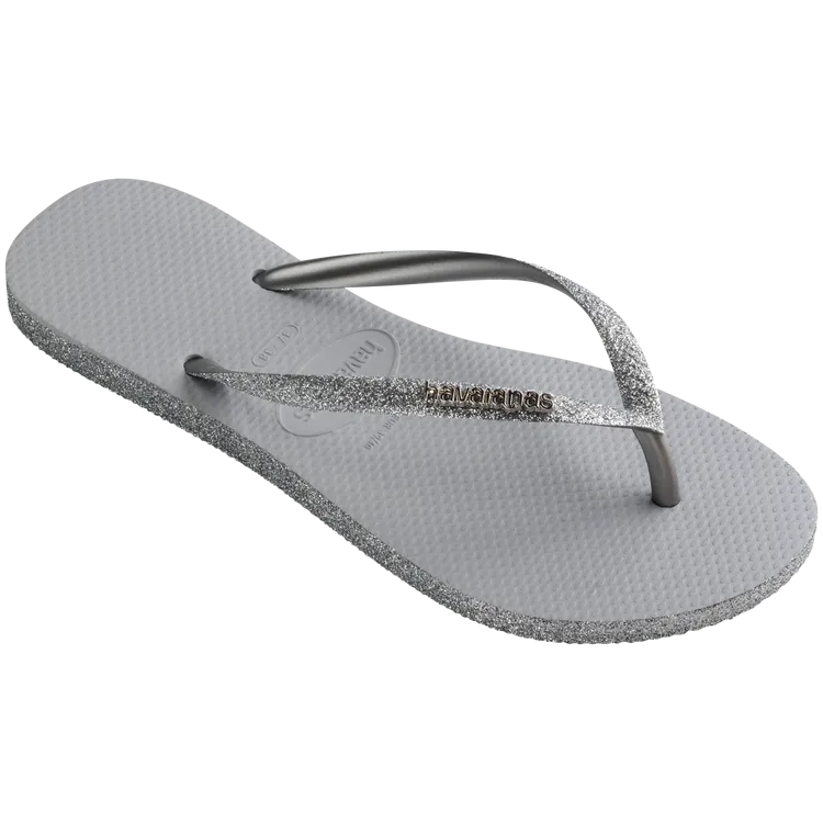 HAVAIANAS SLIM SPARKLE II - ICE GREY