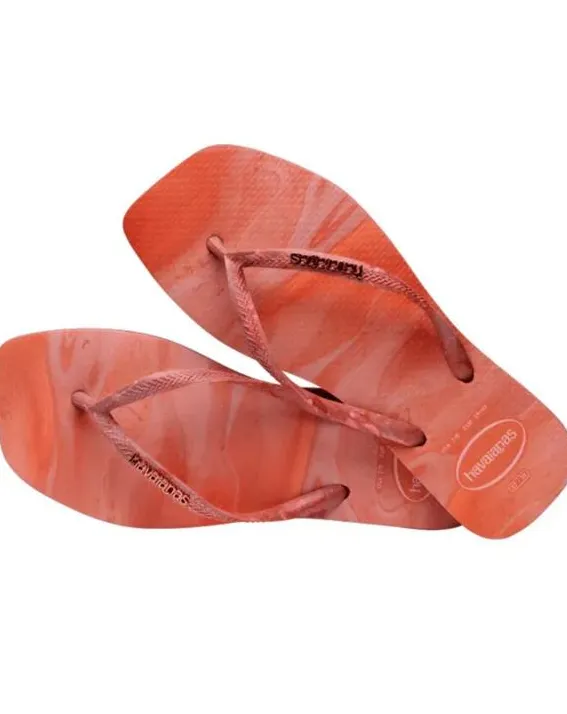Havaianas Square trendy Wavy Peach