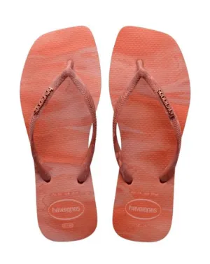 Havaianas Square trendy Wavy Peach