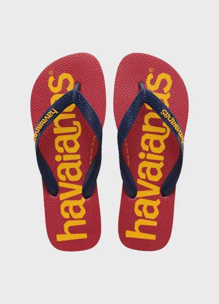 HAVAIANAS TOP LOGOMANIA 2 - NAVY BLUE
