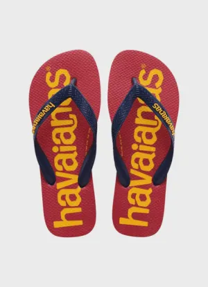 HAVAIANAS TOP LOGOMANIA 2 - NAVY BLUE
