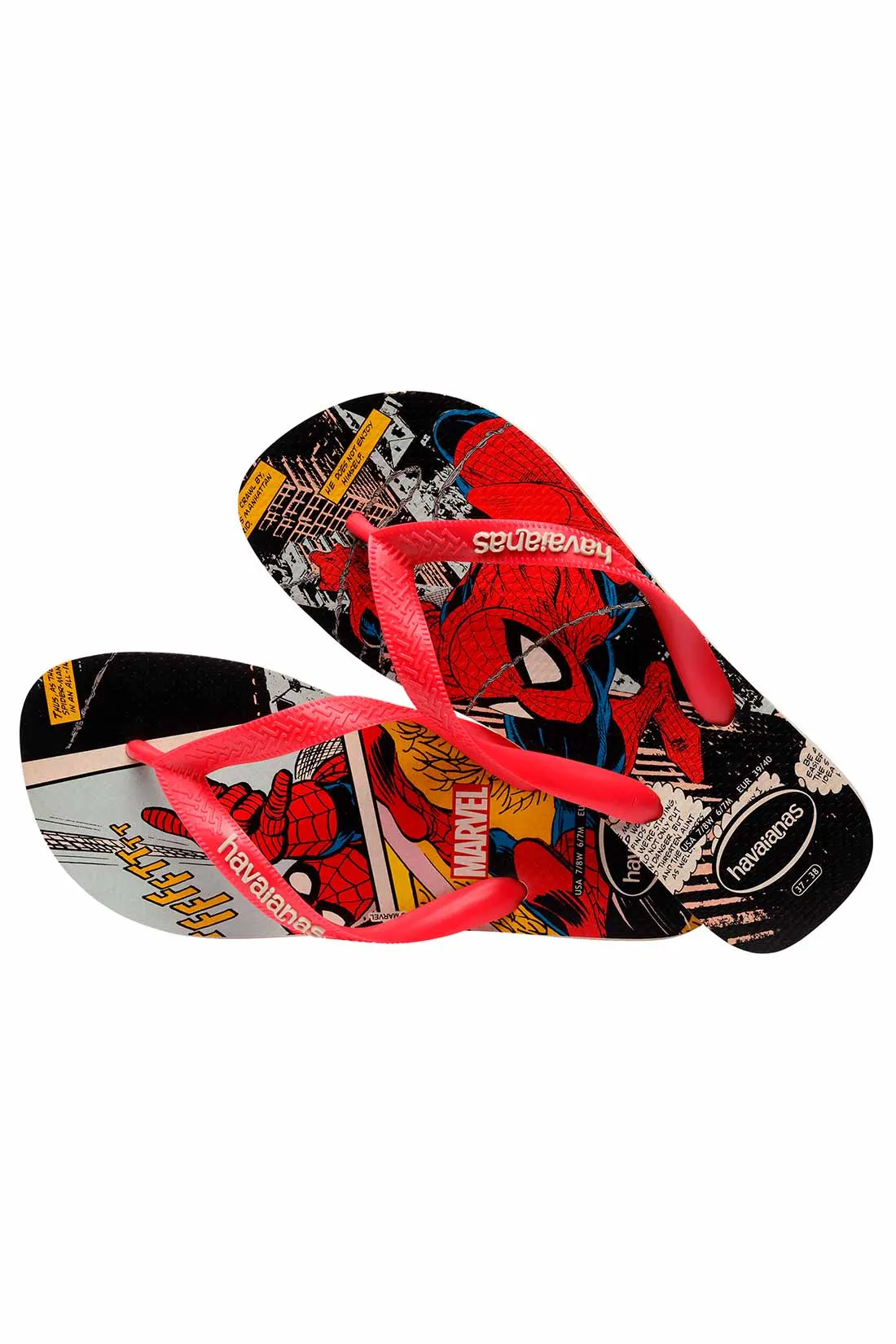 Havaianas Top Marvel Spiderman Red