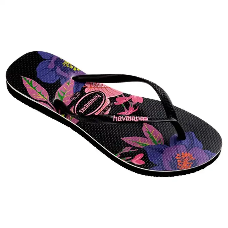 Havaianas Women's Floral Slim Flip Flops