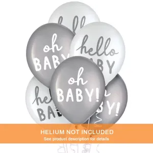 Hello Baby Soft Jungle Latex Balloon Pack, 12" | 15 ct