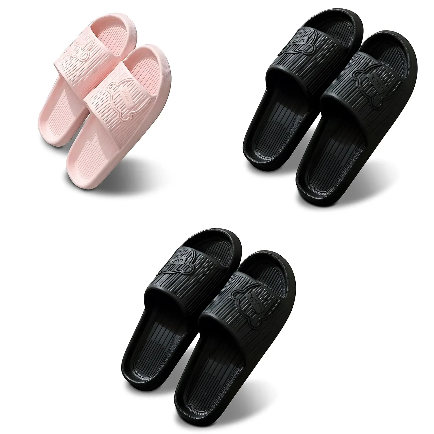 Home Slippers Men Women Non-Slip Bathing Shower Sandals~5256