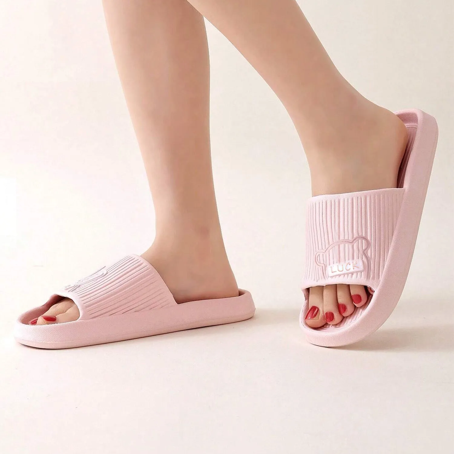 Home Slippers Men Women Non-Slip Bathing Shower Sandals~5256