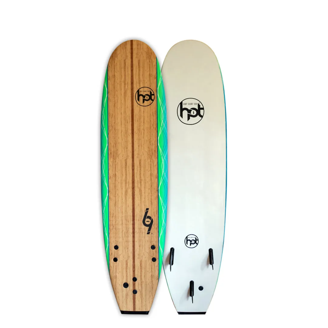 Hot 69 Soft Top 7.0ft Surfboard