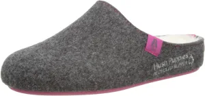 Hush Puppies Womens/Ladies The Good Slippers (8) (Charcoal), Charcoal, 8