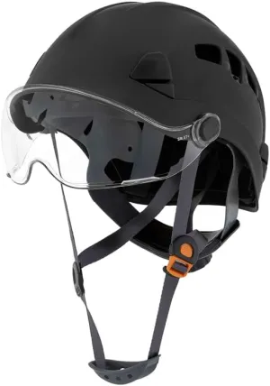 Jackson Safety Vented Hard Hat - Construction Helmet for Men with Flip-Up Visor - Industrial Climbing-Style Head Protection Equipment (Multiple Colors)