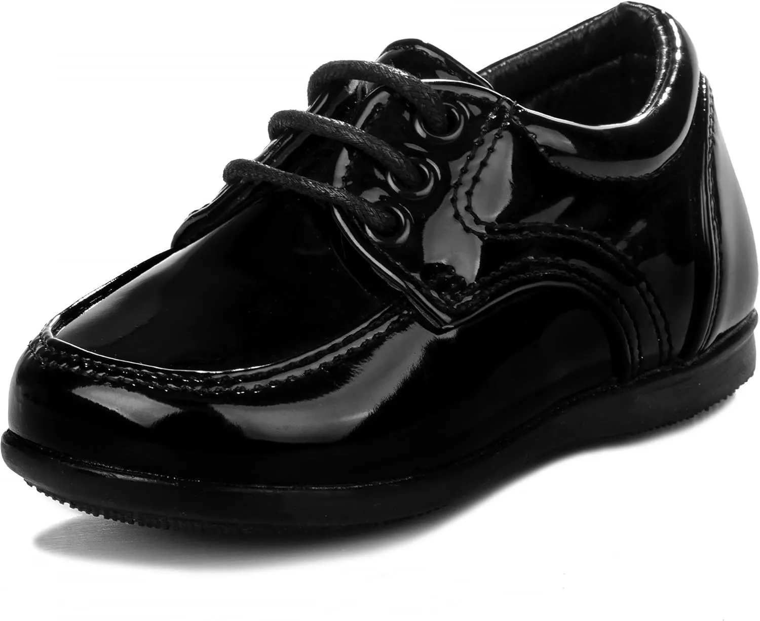 Josmo Baby Boys’ Dress Shoes – Casual Leatherette Derby Walking Shoes (Infant/Toddler)