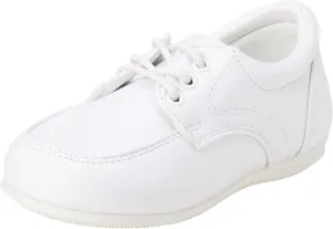 Josmo Baby Boys’ Dress Shoes – Casual Leatherette Derby Walking Shoes (Infant/Toddler)