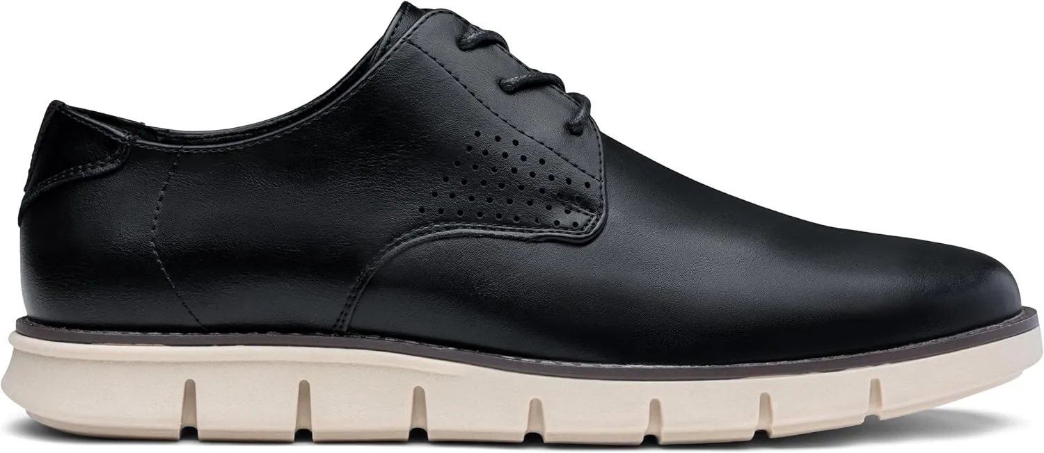Jousen Mens Dress Shoes Oxfords Casual Retro Classic Comfortable Formal Derby Business Dress Shoes for Men