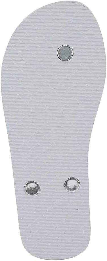 Juicy Couture Women's Flip Flops – Lightweight Beach Sandals, Casual Shower & Pool Slides