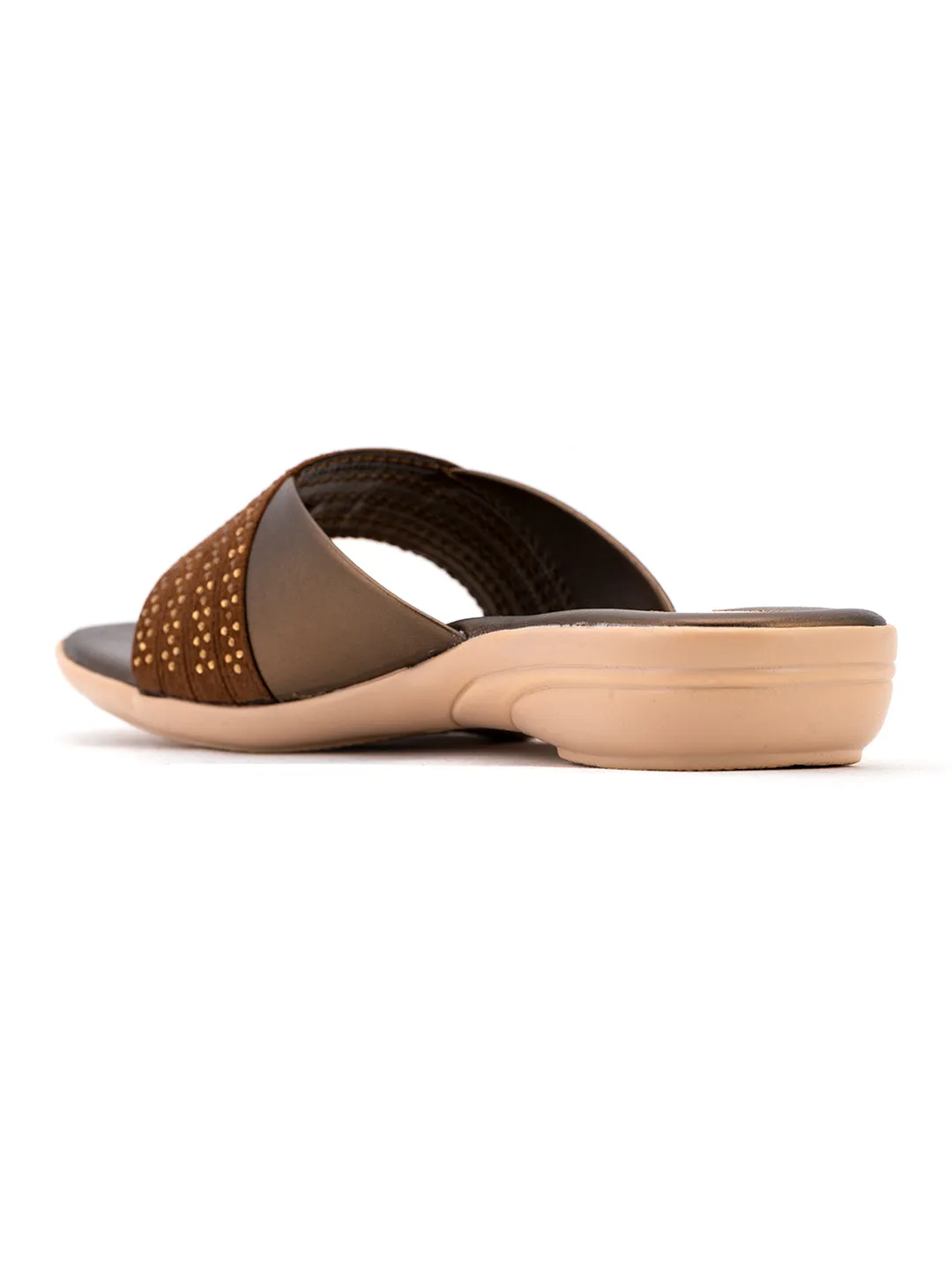 Khadim Flat Slip On Sandal for Women
