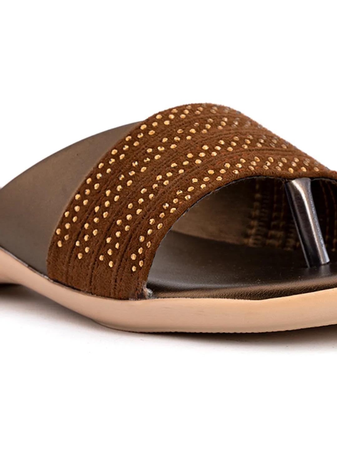 Khadim Flat Slip On Sandal for Women