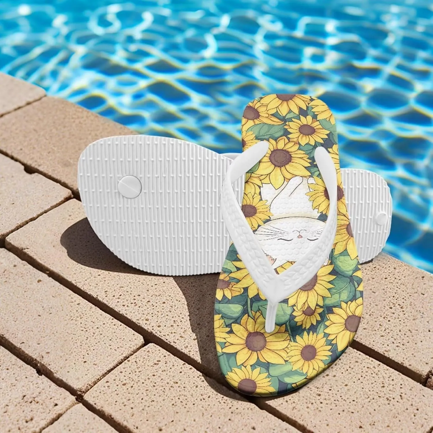 Kids Capybara Sandals Girls Boys Flip Flips Summer Shoes Comfort Shower Beach Slides Non-Slip Sport Sandals