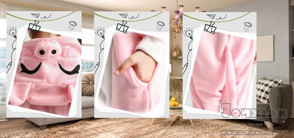 Kids Onesie Animal One Piece Pajamas Halloween Christmas Cosplay Costume