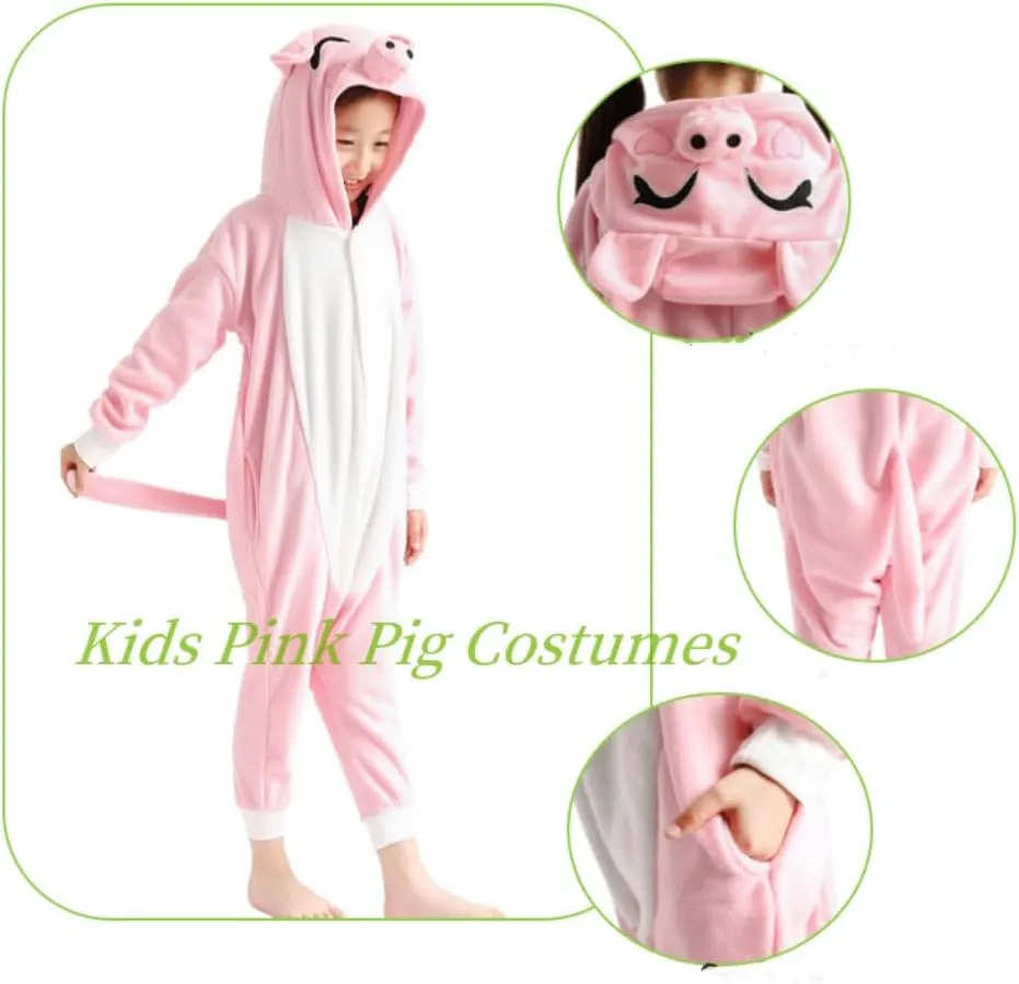 Kids Onesie Animal One Piece Pajamas Halloween Christmas Cosplay Costume