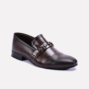 Kingswell Slip On Brown Dress Shoes 0111156