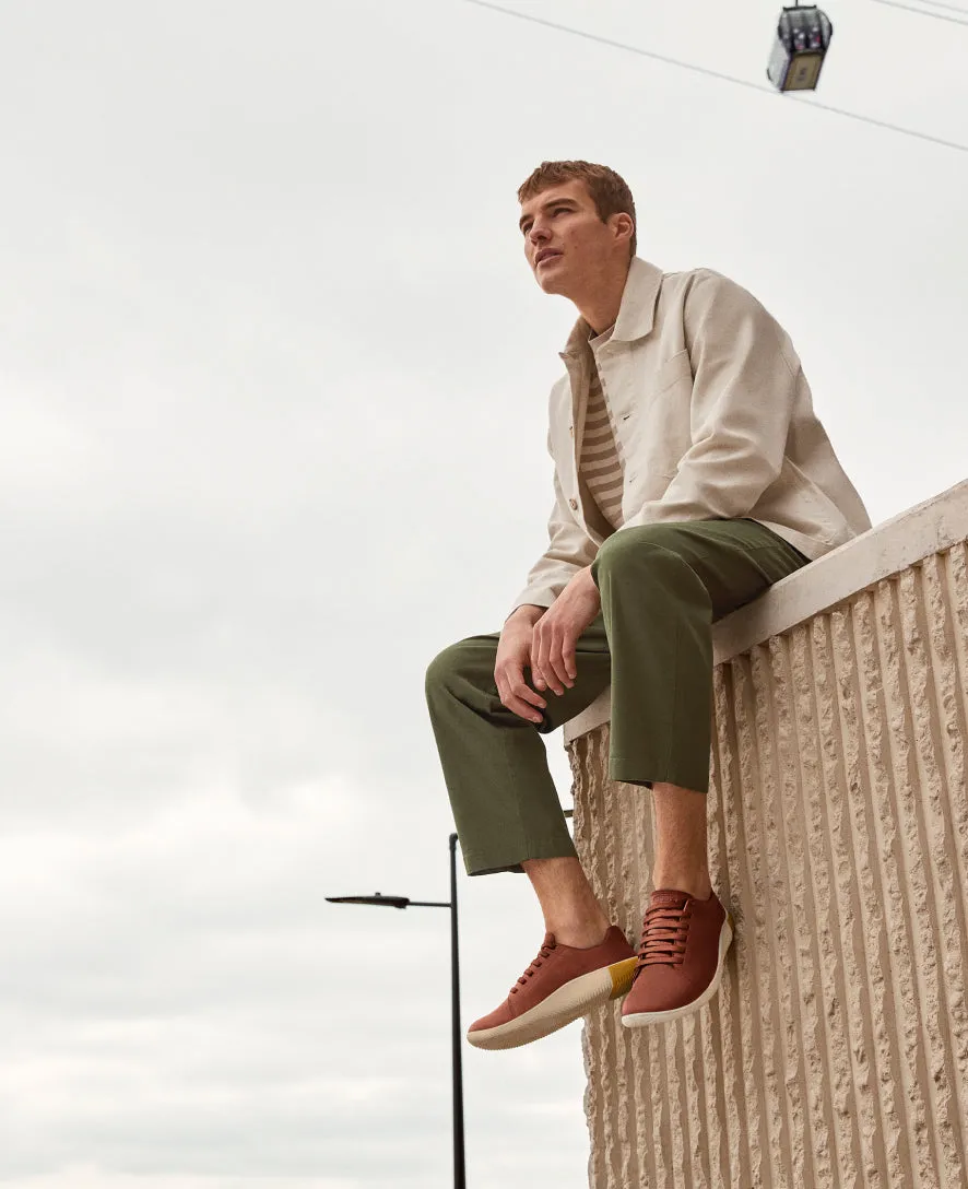 KNX Ledersneaker für Herren  |  Tortoise Shell/Plaza Taupe