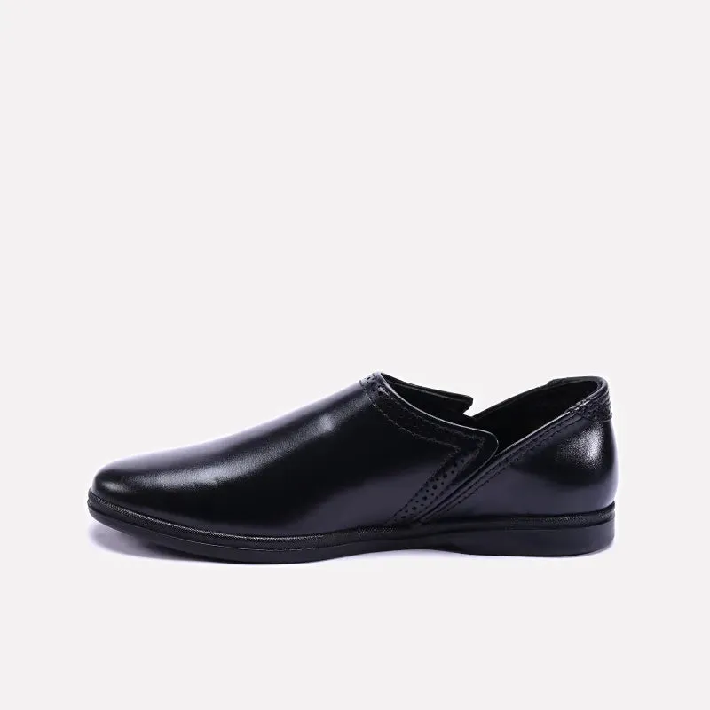 Landon Black Slip On Dress Shoes 0111091