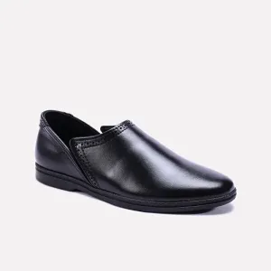 Landon Black Slip On Dress Shoes 0111091