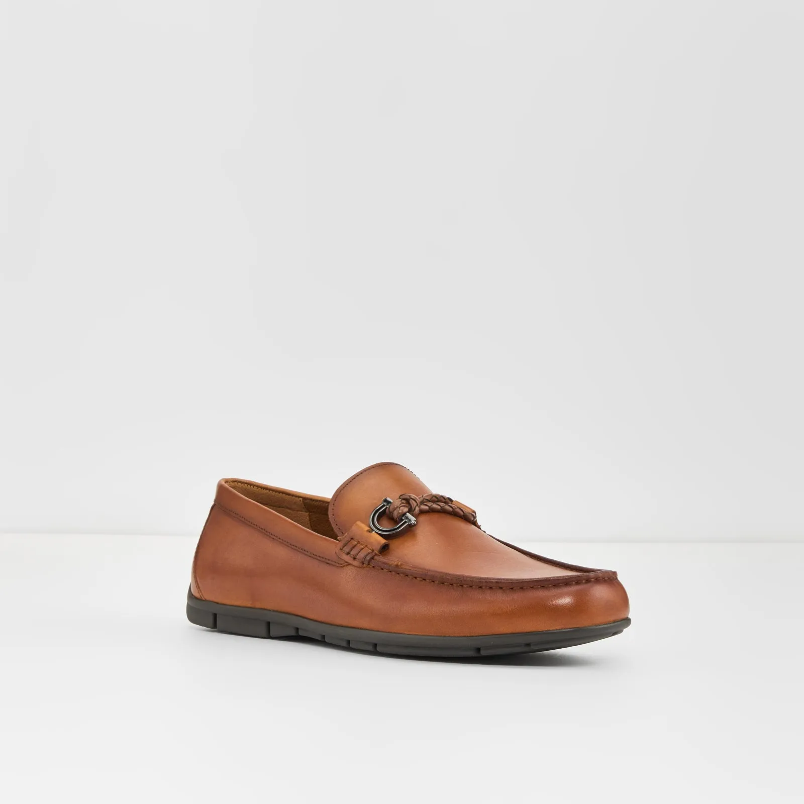 LEANGELO-IN Erkek Taba Loafer