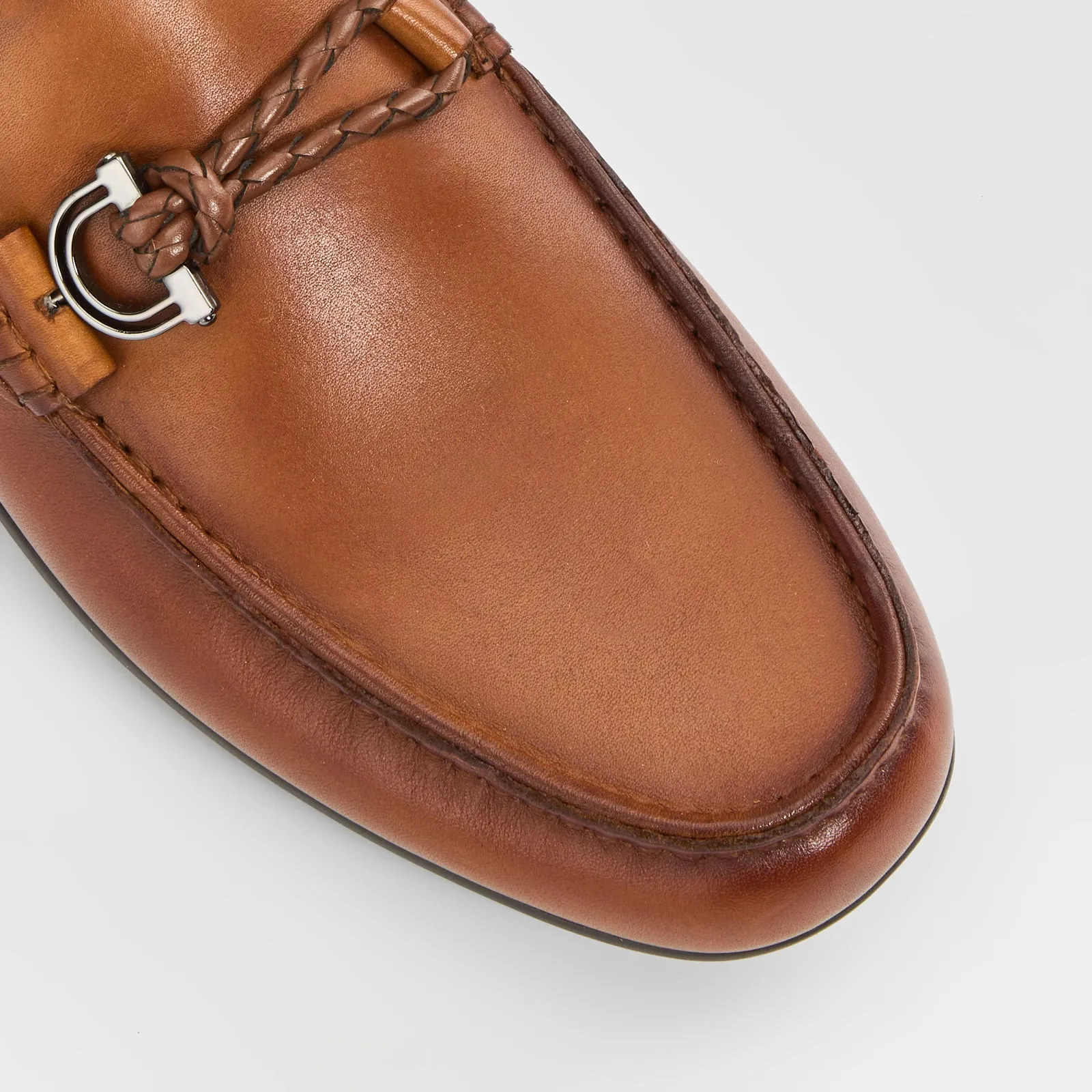 LEANGELO-IN Erkek Taba Loafer