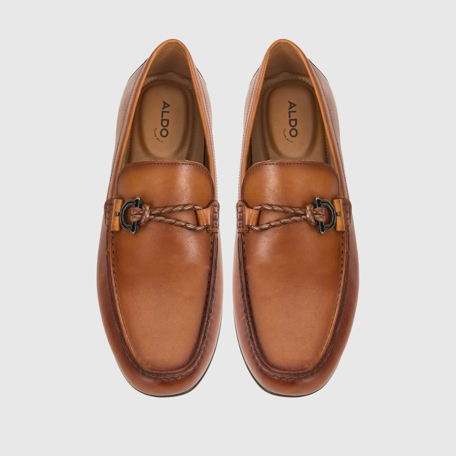 LEANGELO-IN Erkek Taba Loafer