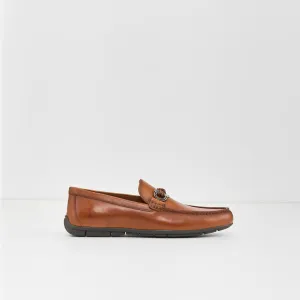 LEANGELO-IN Erkek Taba Loafer