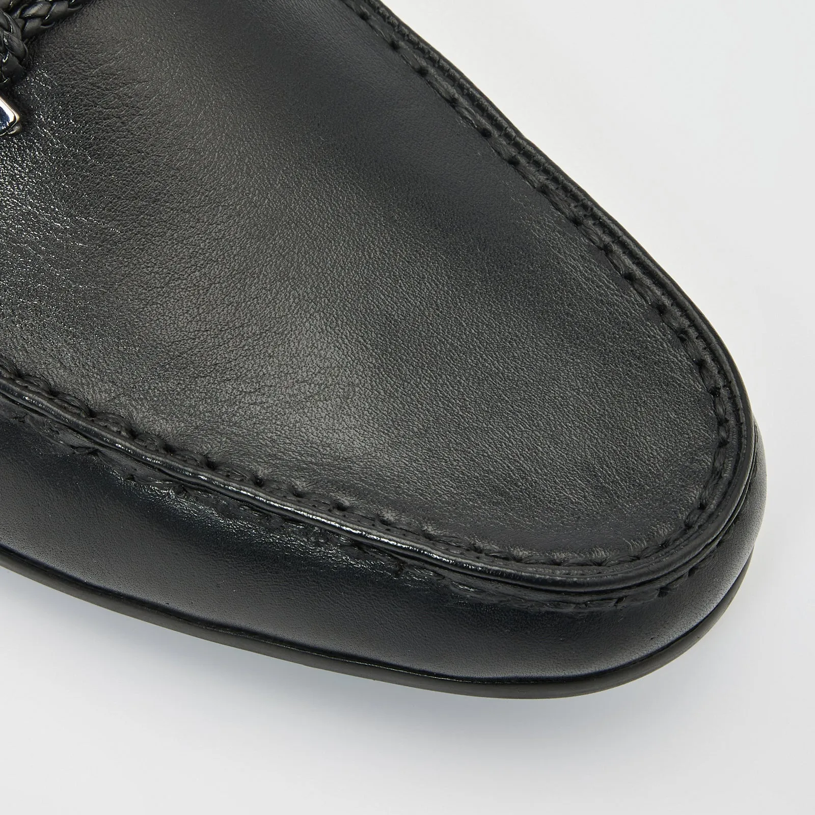 LEANGELO-TR Erkek Siyah Loafer